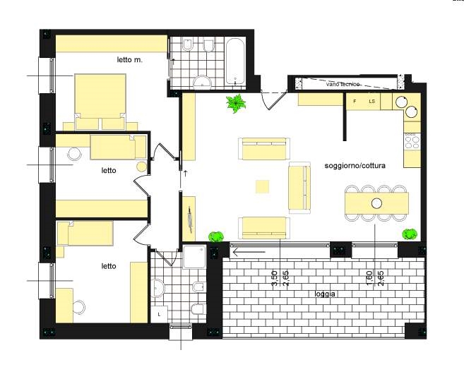 Appartamento in vendita a Monza, 4 locali, zona Zona: 1 . Centro Storico, San Gerardo, Via Lecco, prezzo € 456.000 | CambioCasa.it