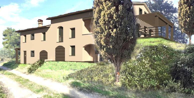 A San Miniato Villa a Schiera  in Vendita