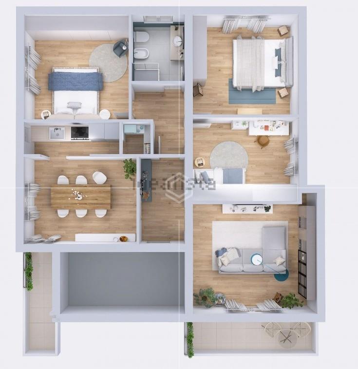 Appartamento in vendita a Bientina, 4 locali, prezzo € 159.000 | PortaleAgenzieImmobiliari.it