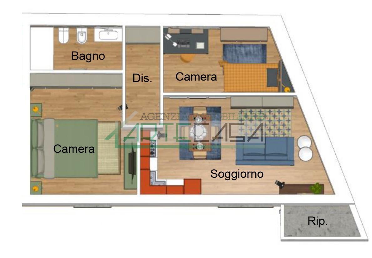 Appartamento in vendita a Cascina, 3 locali, prezzo € 200.000 | PortaleAgenzieImmobiliari.it