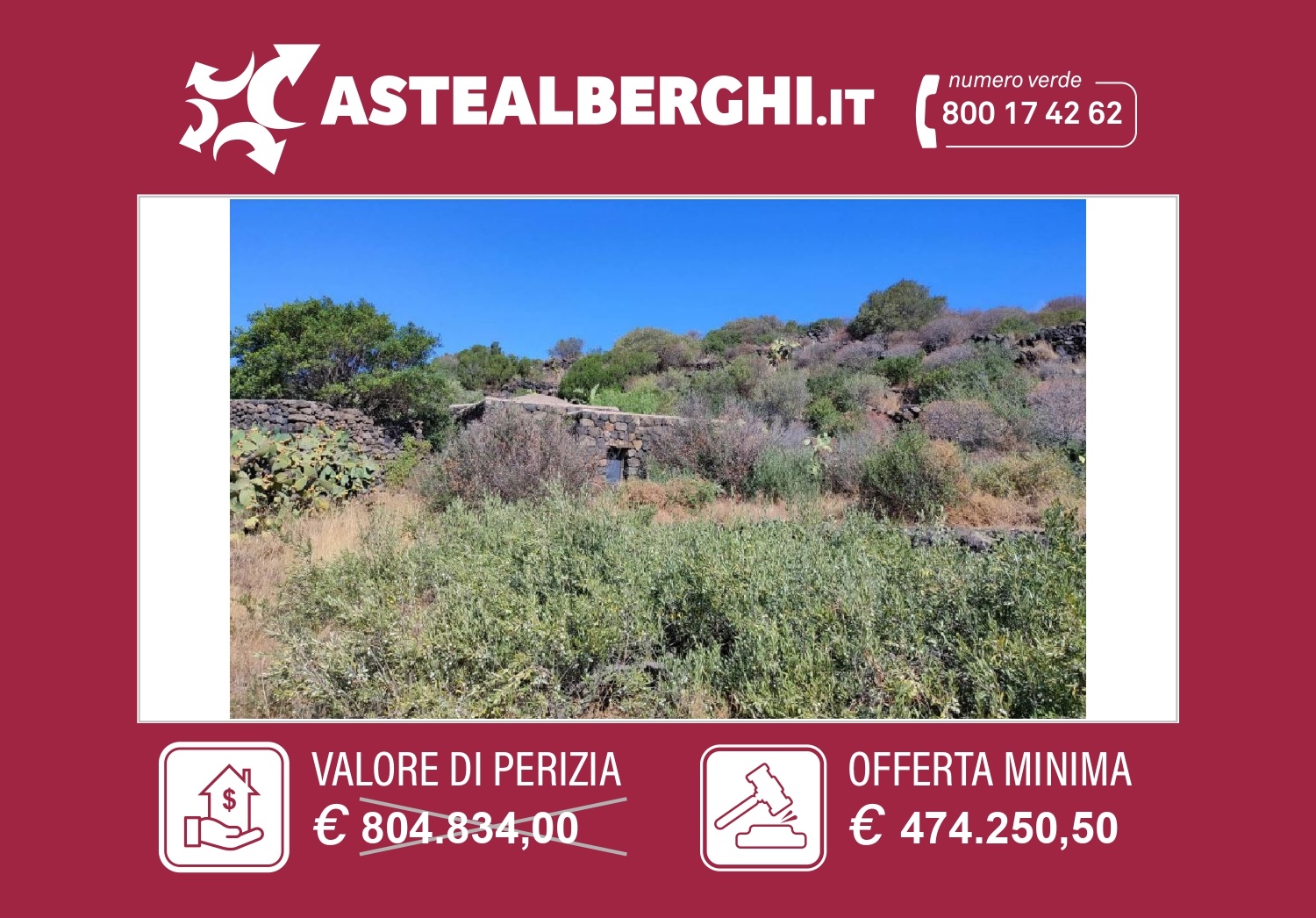Albergo in vendita a Pantelleria, 9999 locali, prezzo € 474.250 | PortaleAgenzieImmobiliari.it