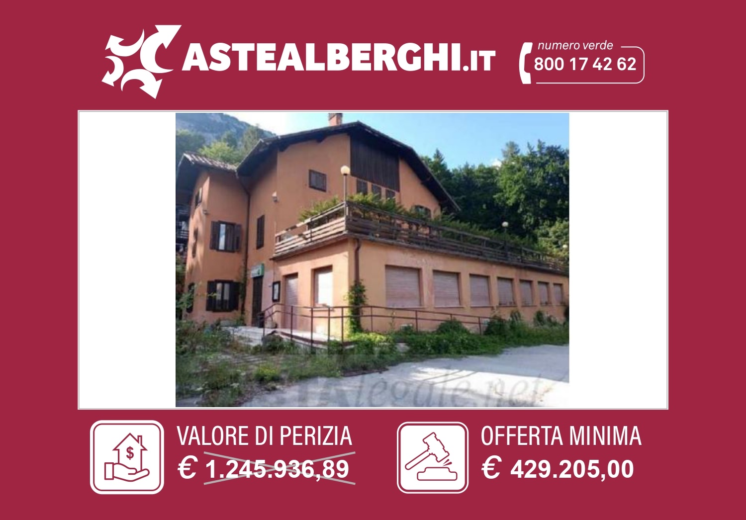 Albergo in vendita a Villa Lagarina, 18 locali, prezzo € 429.205 | PortaleAgenzieImmobiliari.it