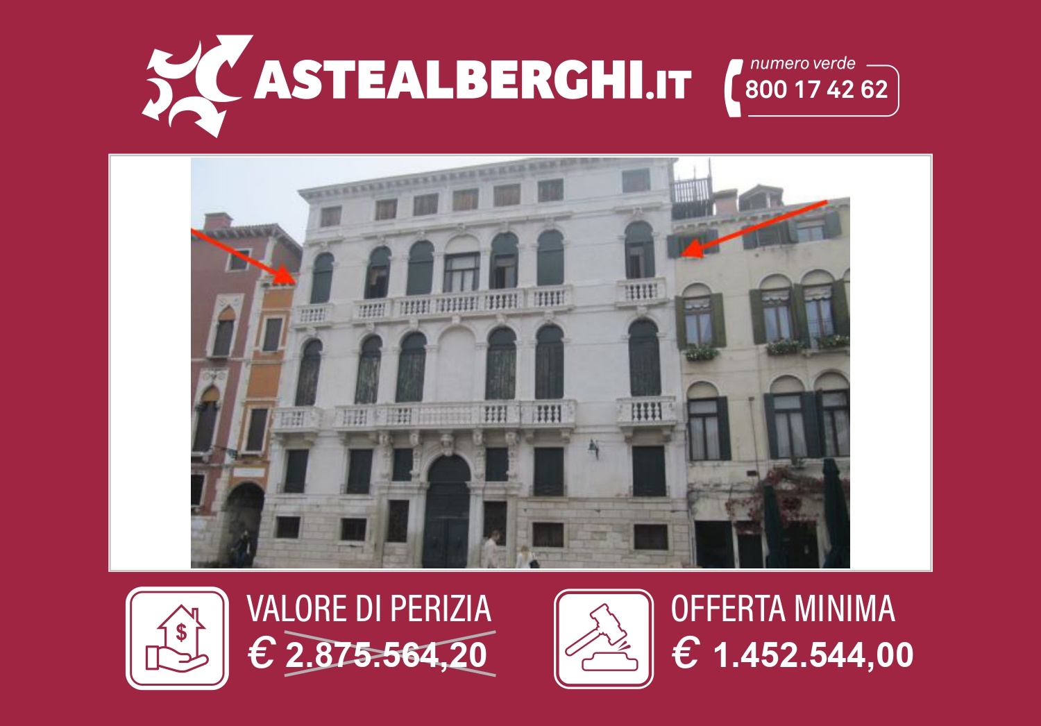 Albergo in vendita a Venezia, 8 locali, prezzo € 1.452.544 | PortaleAgenzieImmobiliari.it