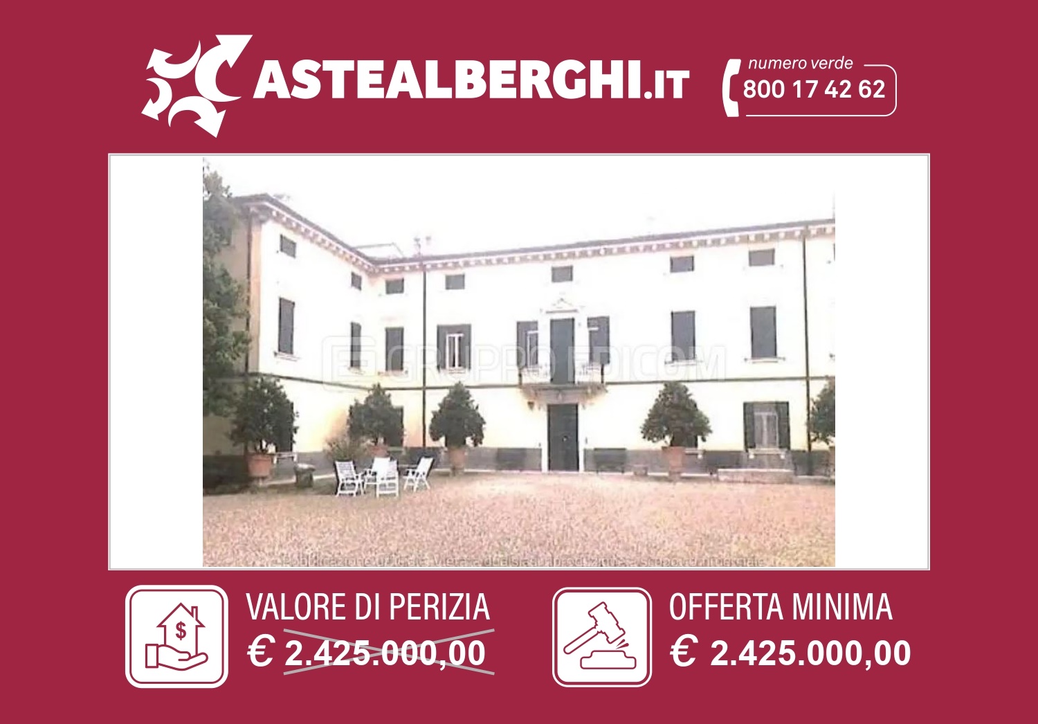 Albergo in vendita a San Giovanni Lupatoto, 20 locali, prezzo € 2.425.000 | PortaleAgenzieImmobiliari.it
