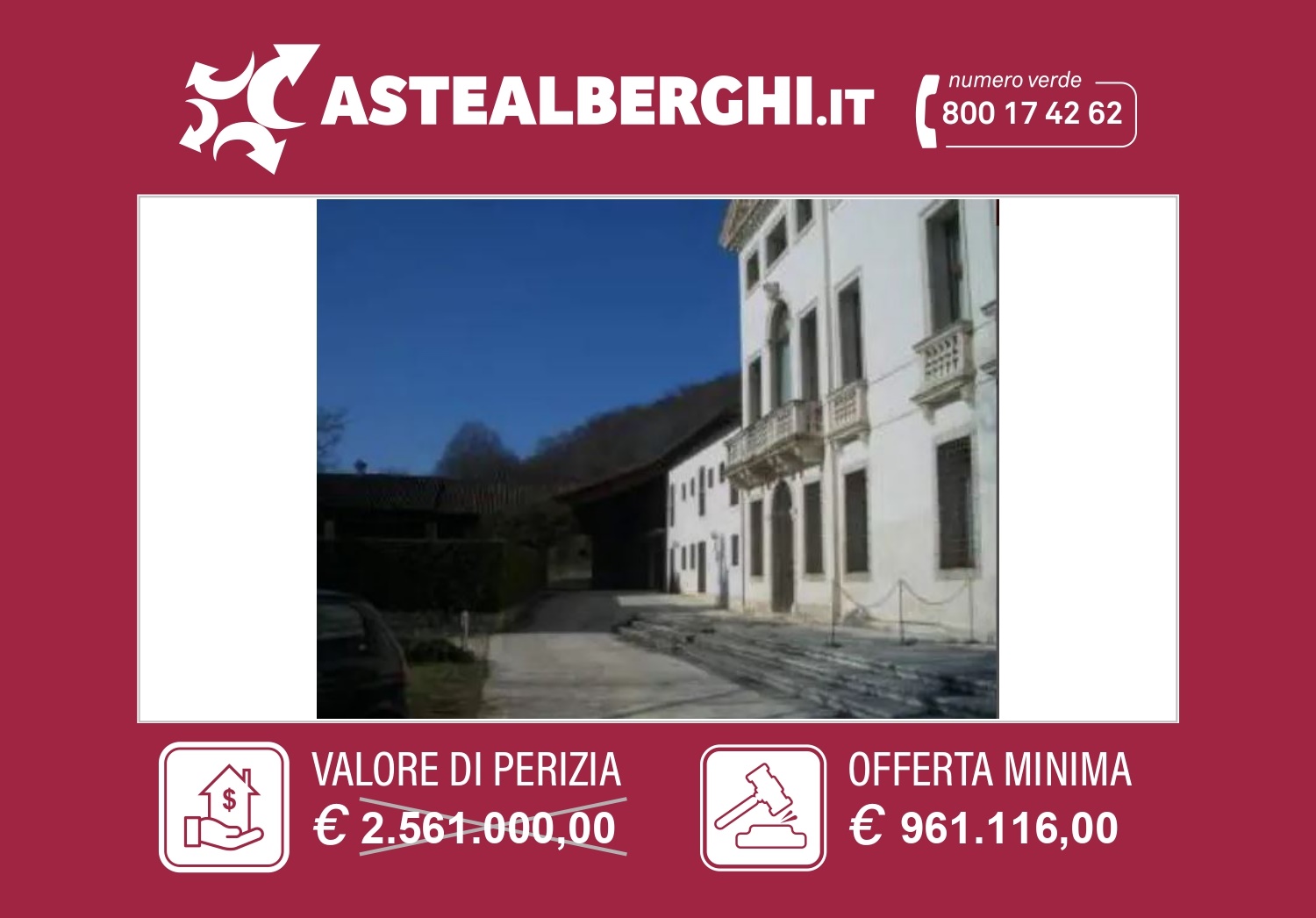 Albergo in vendita a Creazzo, 9 locali, prezzo € 961.116 | PortaleAgenzieImmobiliari.it