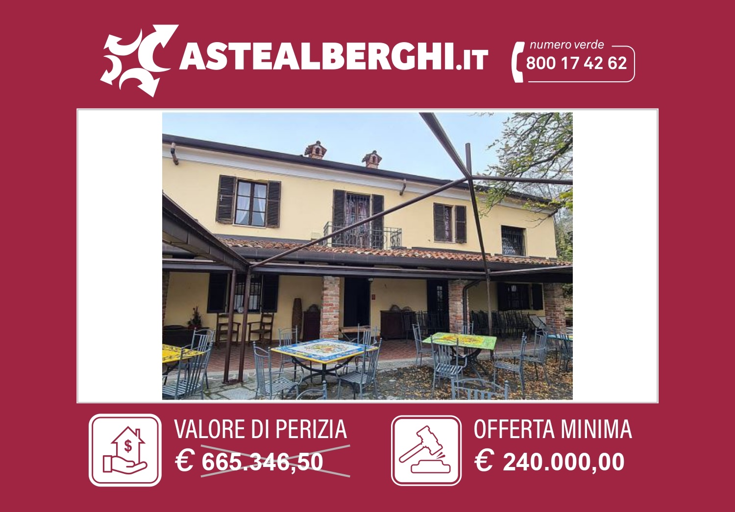 Albergo in vendita a Castel Rocchero, 7 locali, prezzo € 240.000 | PortaleAgenzieImmobiliari.it