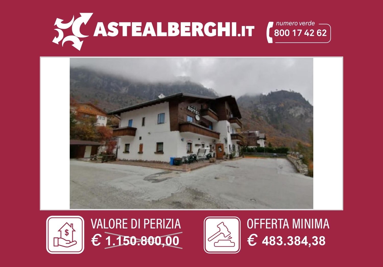 Albergo in vendita a Rocca Pietore, 20 locali, prezzo € 483.384 | PortaleAgenzieImmobiliari.it