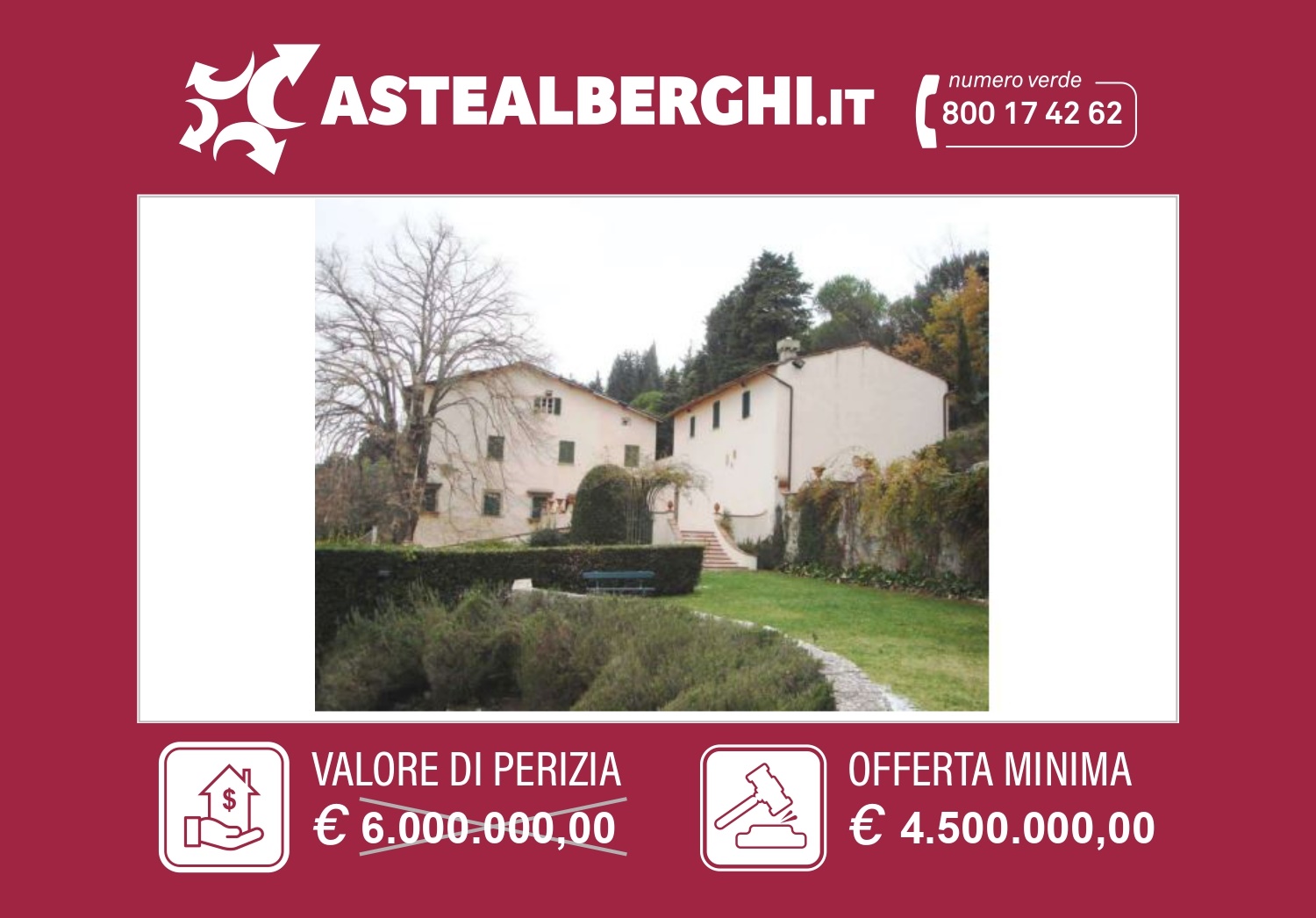 Albergo in vendita a Fiesole, 19 locali, prezzo € 4.500.000 | PortaleAgenzieImmobiliari.it