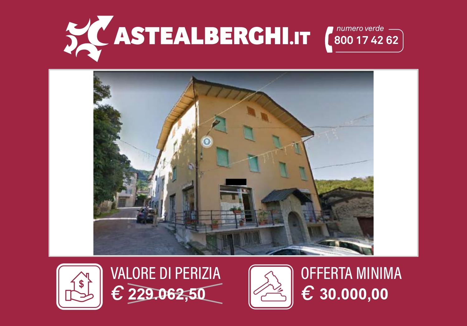 Albergo in vendita a Neviano degli Arduini, 22 locali, prezzo € 30.000 | PortaleAgenzieImmobiliari.it
