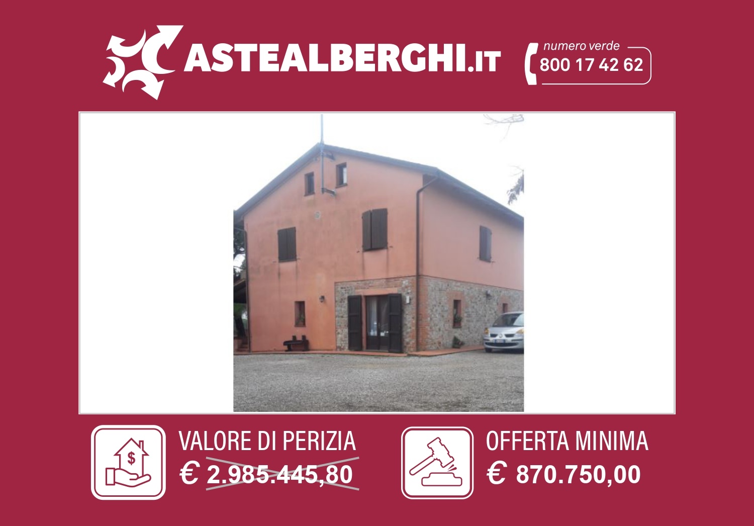 Albergo in vendita a Città della Pieve, 41 locali, prezzo € 870.750 | PortaleAgenzieImmobiliari.it