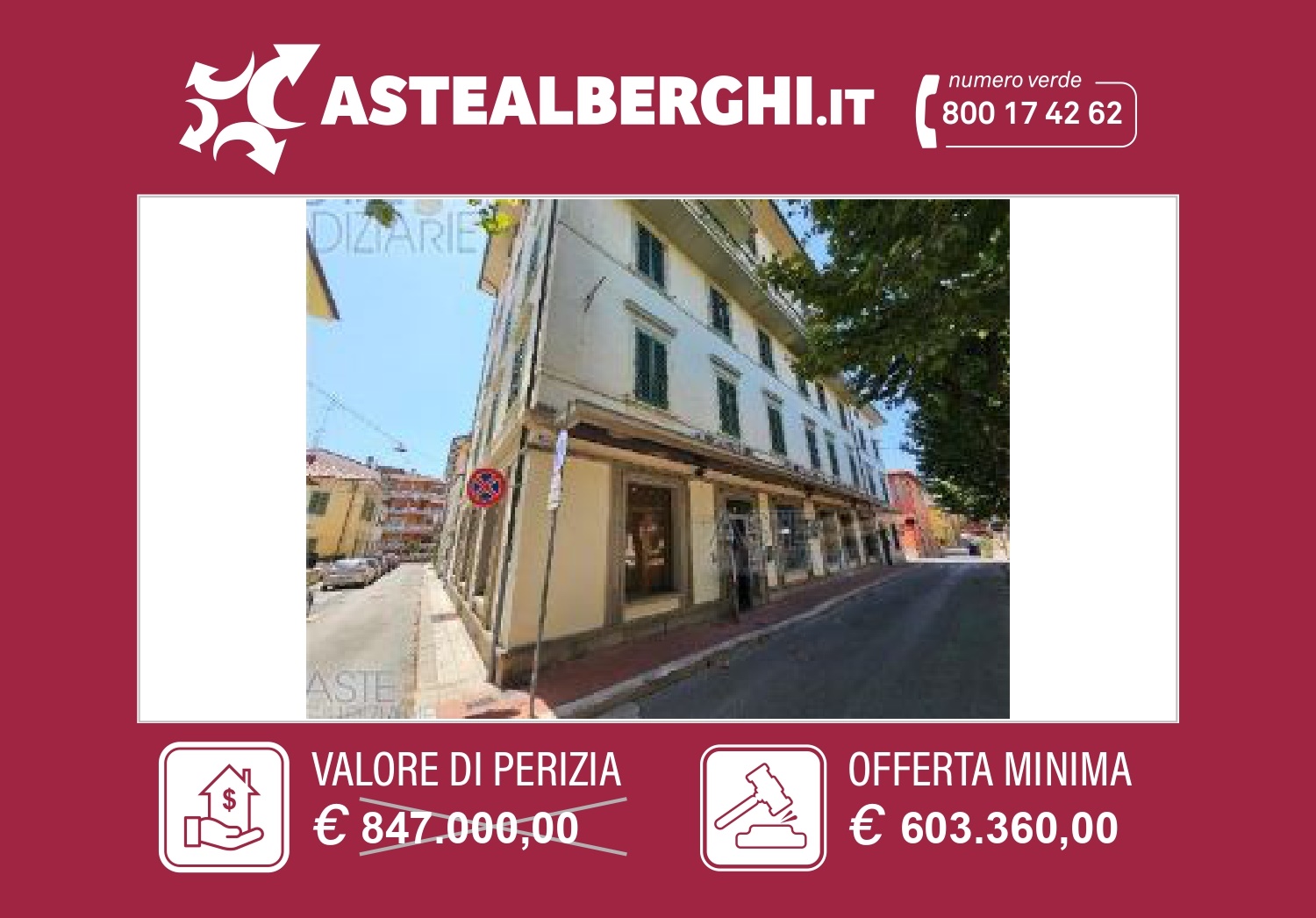 Albergo in vendita a Montecatini-Terme, 42 locali, prezzo € 603.360 | PortaleAgenzieImmobiliari.it