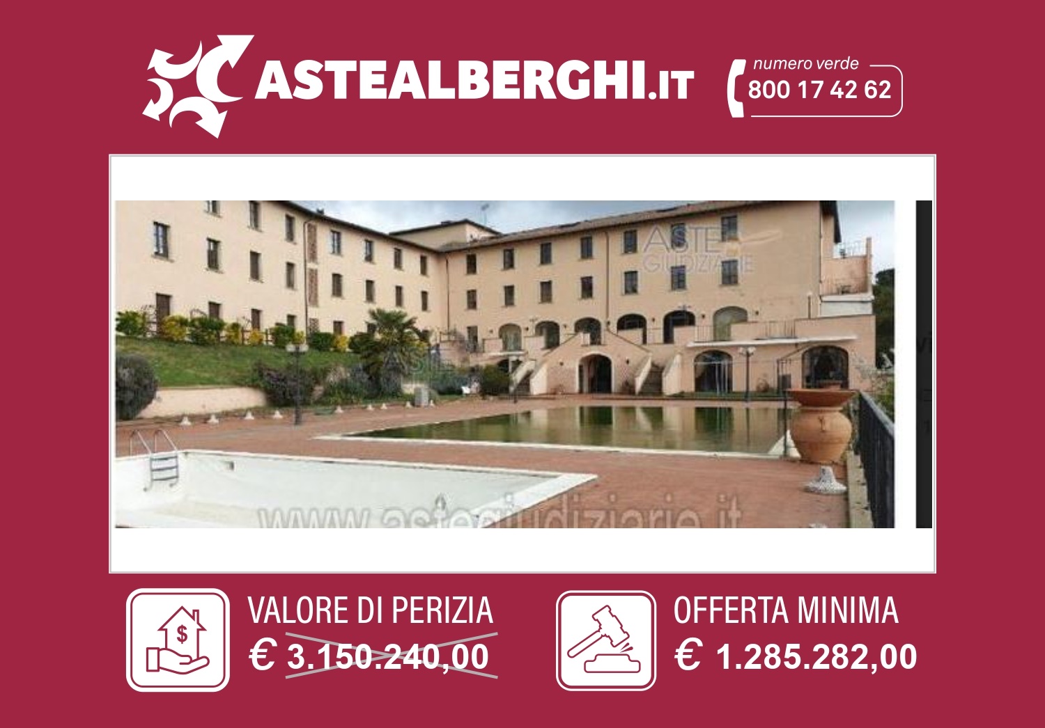 Albergo in vendita a Volterra, 72 locali, prezzo € 1.285.282 | PortaleAgenzieImmobiliari.it