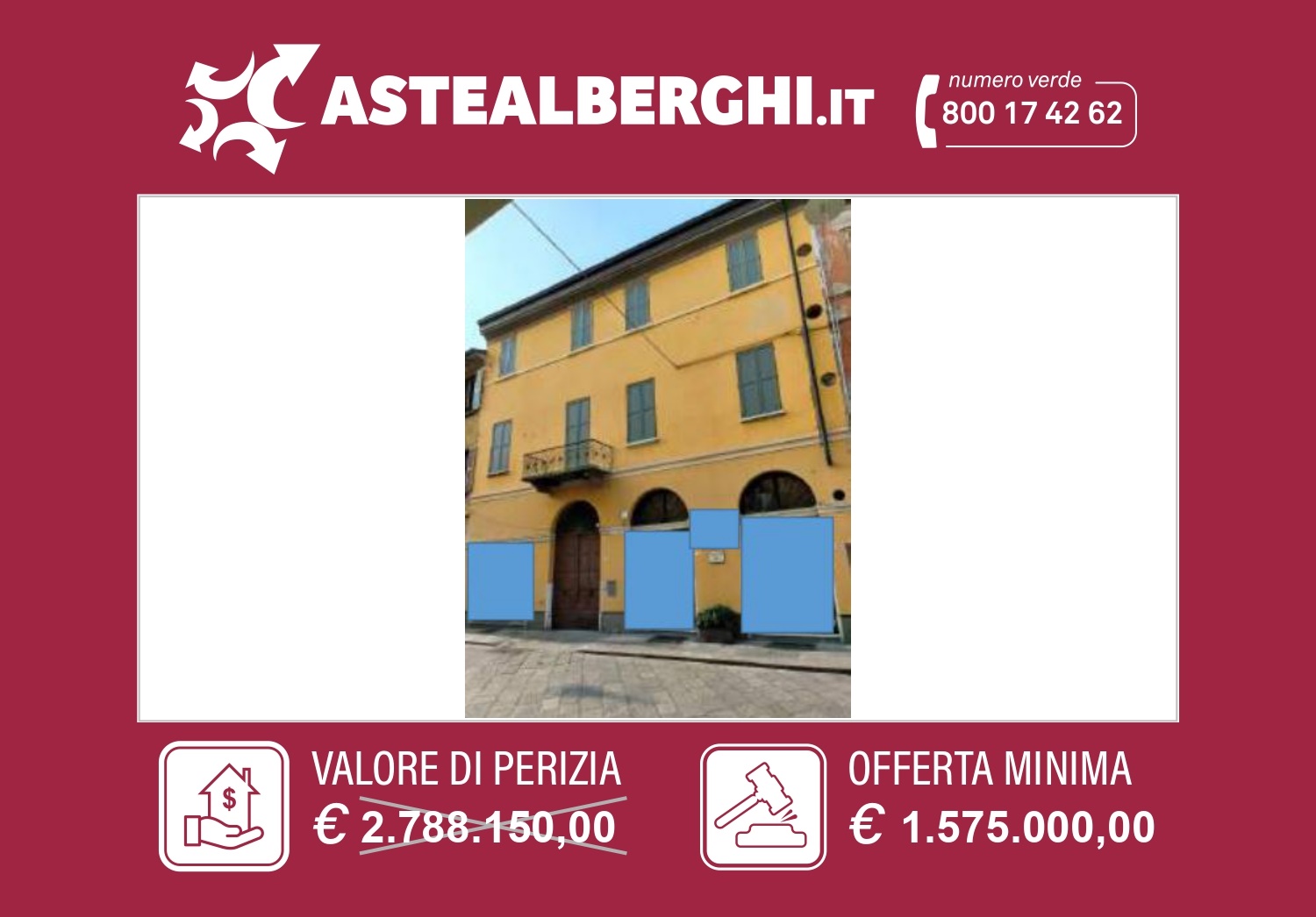 Albergo in vendita a Reggio Emilia, 15 locali, prezzo € 2.100.000 | PortaleAgenzieImmobiliari.it