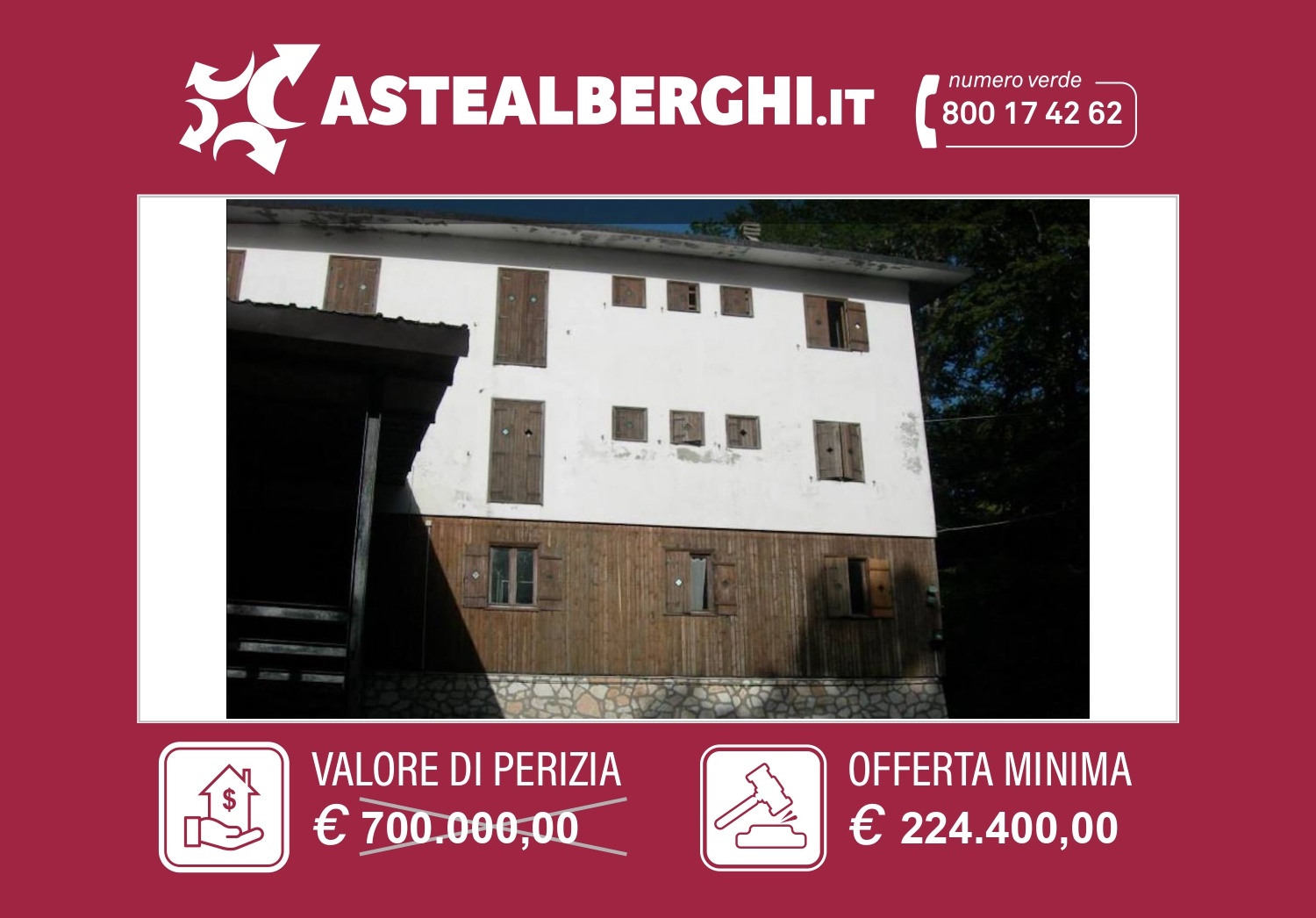 Albergo in vendita a Rieti, 25 locali, prezzo € 224.400 | PortaleAgenzieImmobiliari.it