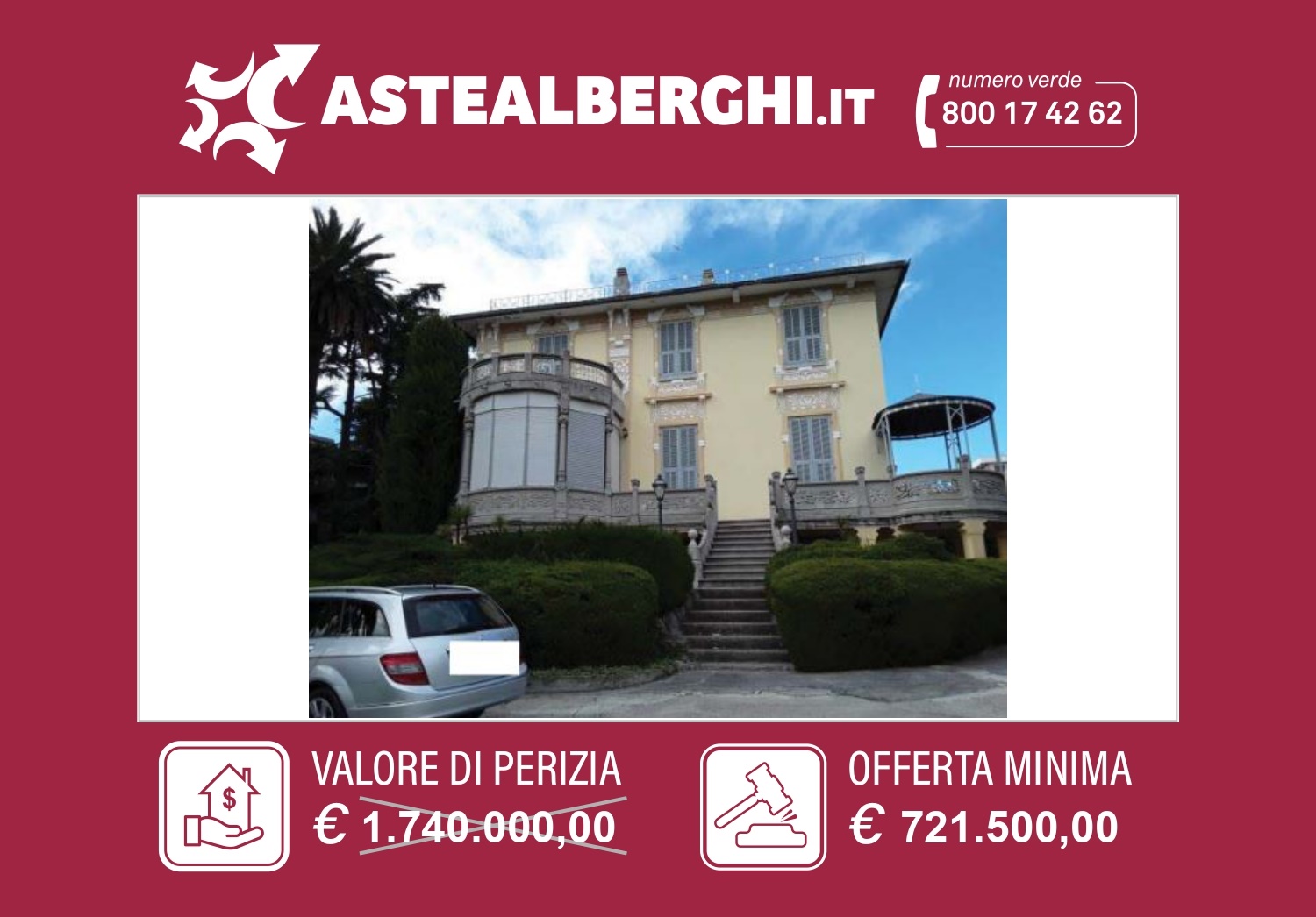 Albergo in vendita a Savona, 10 locali, prezzo € 721.500 | PortaleAgenzieImmobiliari.it
