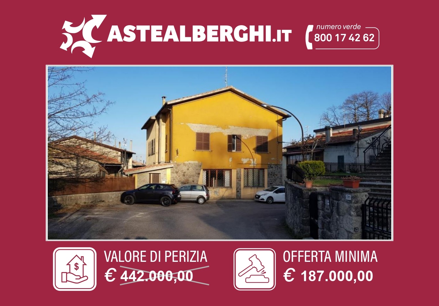 Albergo in vendita a Abbadia San Salvatore, 25 locali, prezzo € 187.000 | PortaleAgenzieImmobiliari.it