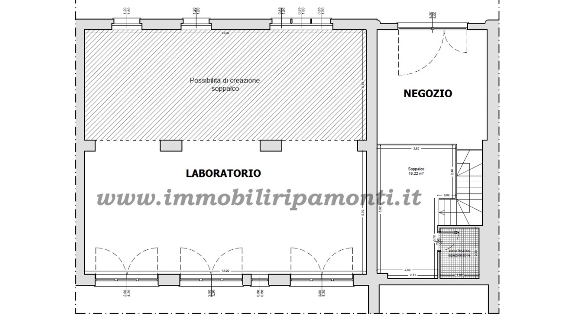 Negozio / Locale in affitto a Lecco, 3 locali, prezzo € 2.000 | PortaleAgenzieImmobiliari.it