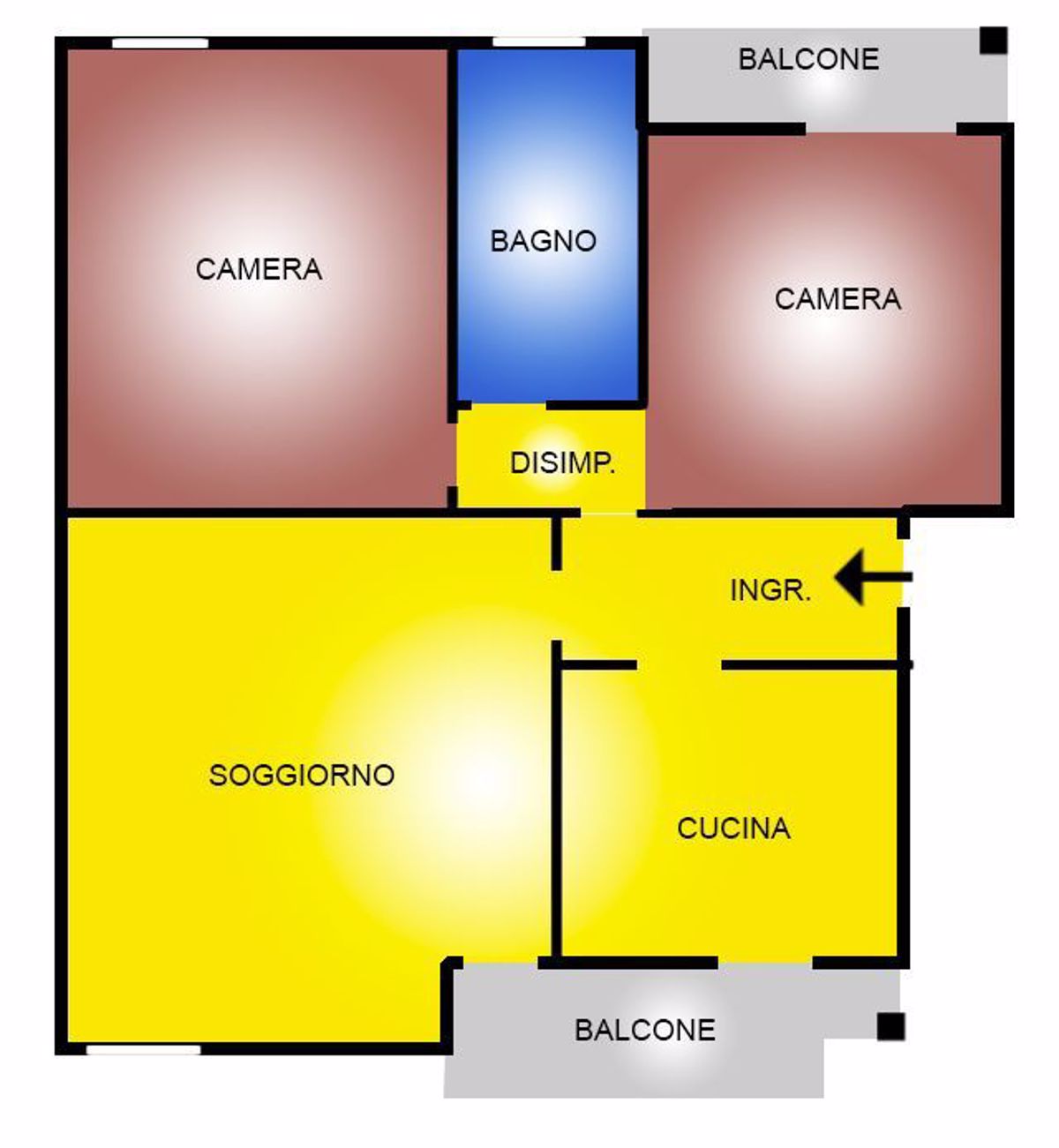 Appartamento in vendita a Vittuone, 3 locali, prezzo € 130.000 | PortaleAgenzieImmobiliari.it