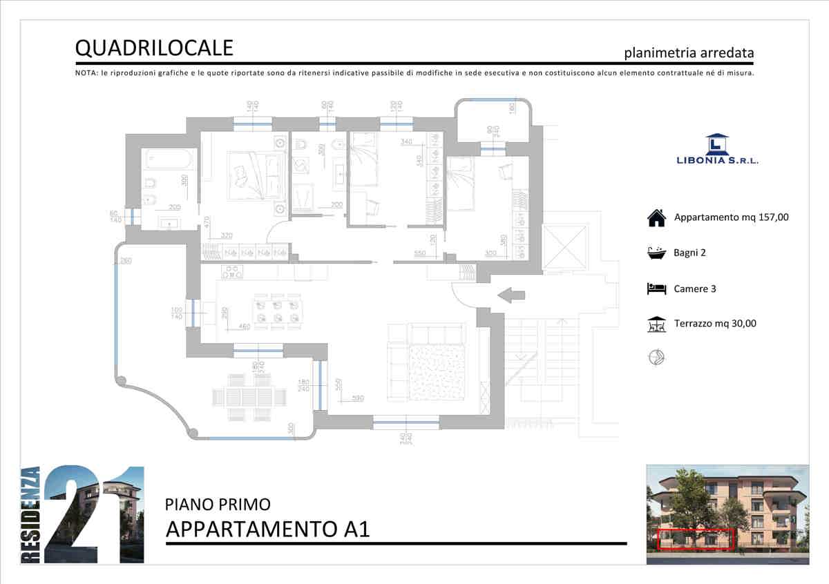 Appartamento in vendita a Cassano d'Adda, 4 locali, prezzo € 356.600 | PortaleAgenzieImmobiliari.it