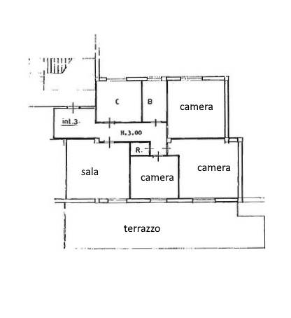Appartamento in vendita a Montepulciano, 6 locali, zona 'Albino, prezzo € 109.000 | PortaleAgenzieImmobiliari.it