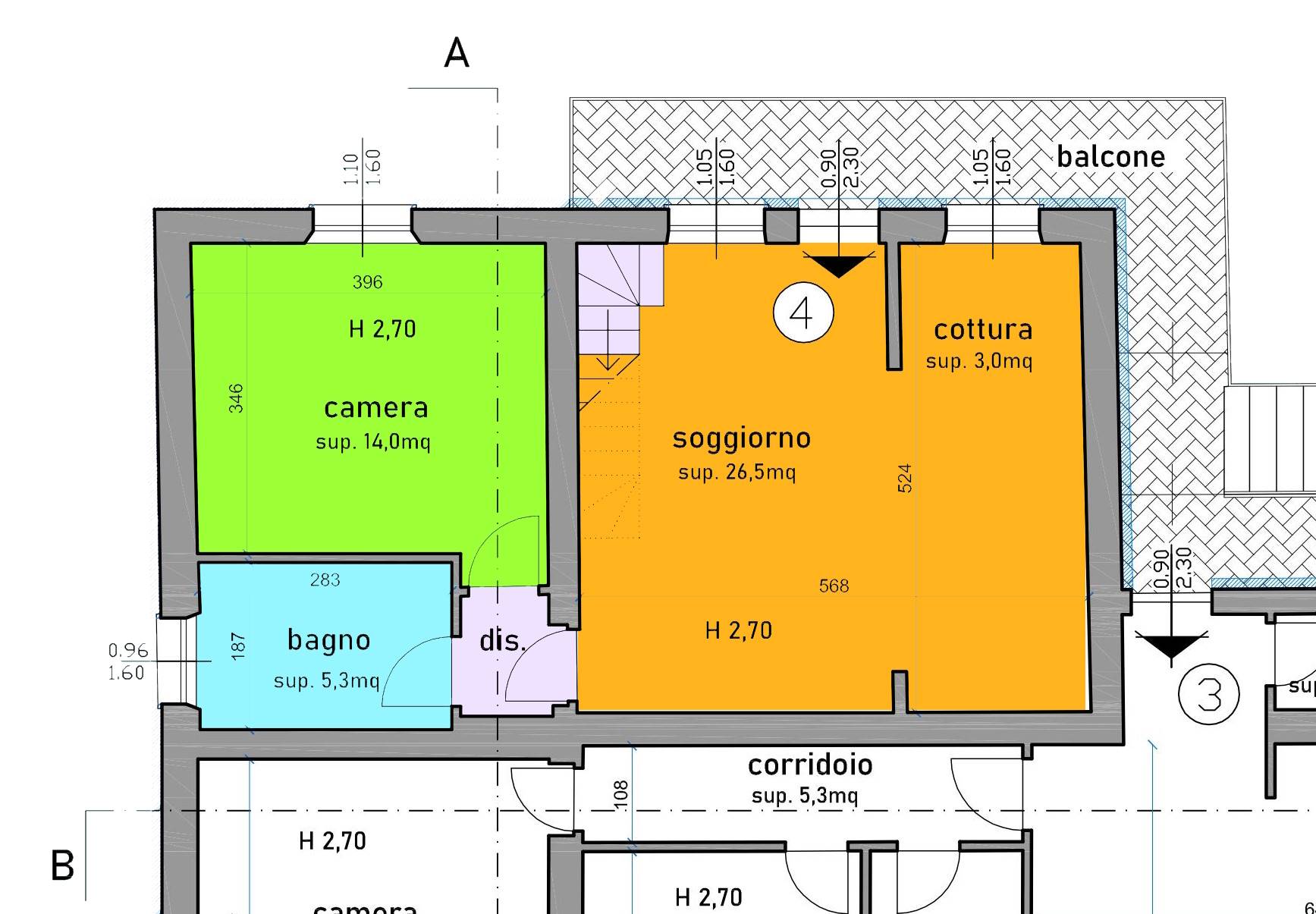 Appartamento in vendita a La Spezia, 6 locali, zona arina, prezzo € 305.000 | PortaleAgenzieImmobiliari.it