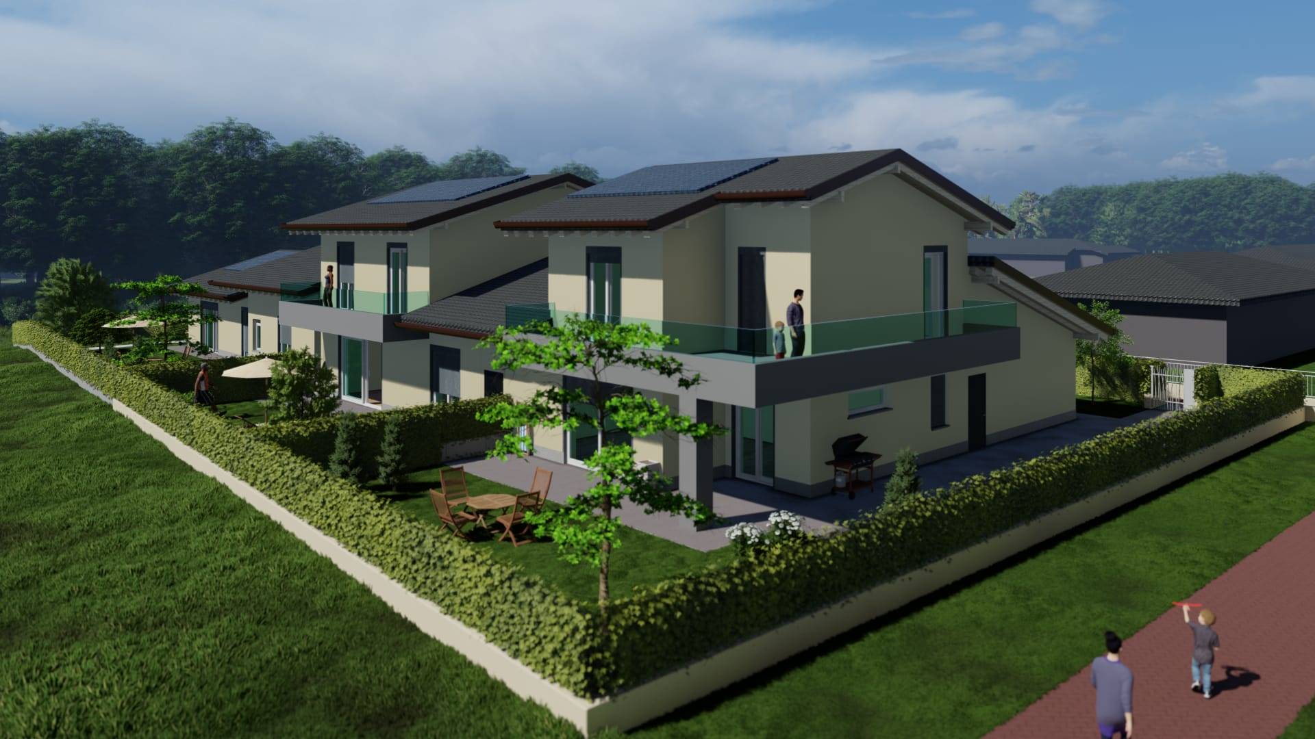Villa Bifamiliare in vendita a Chignolo d'Isola, 4 locali, prezzo € 445.000 | PortaleAgenzieImmobiliari.it