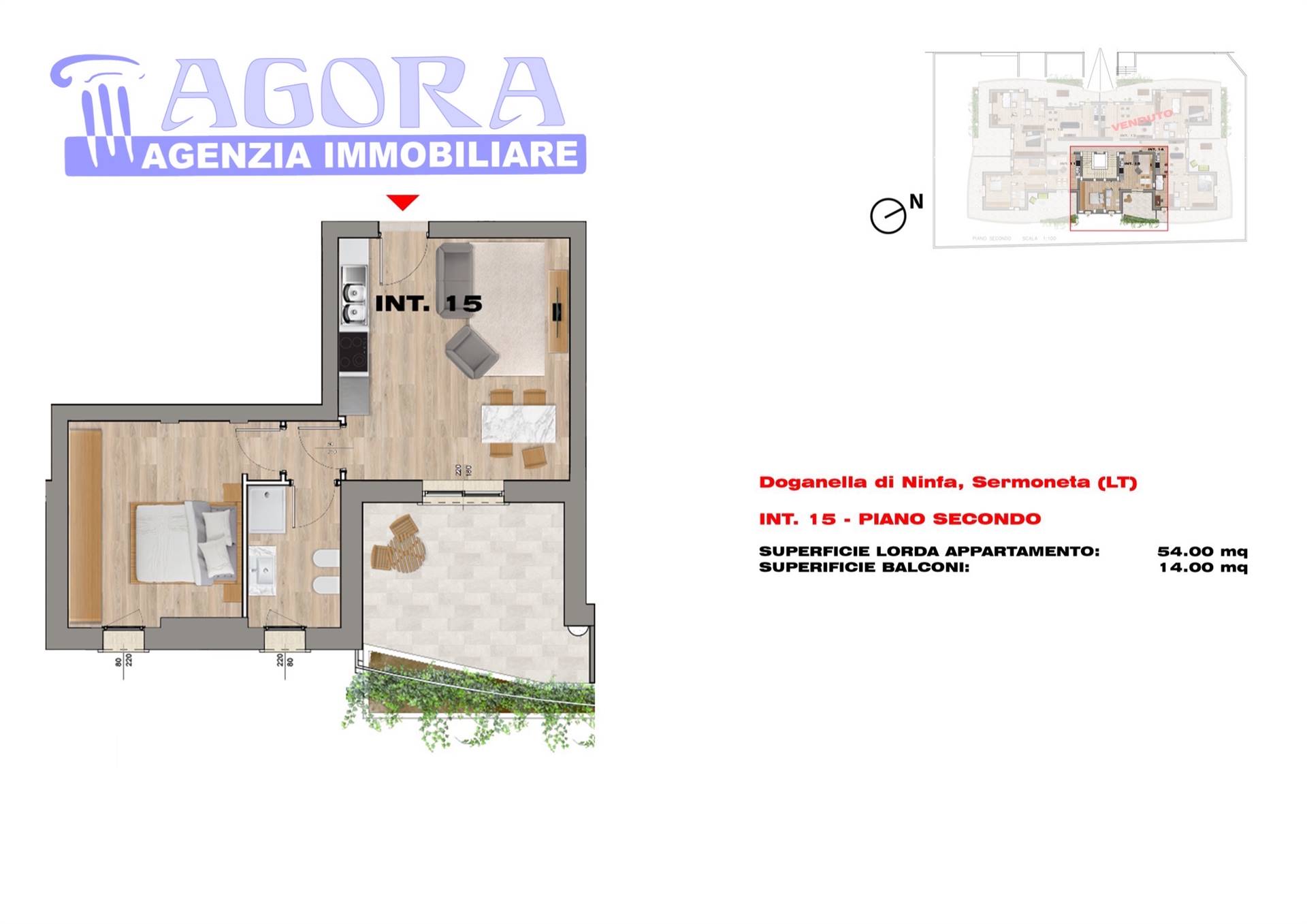 Appartamento in vendita a Sermoneta, 5 locali, zona Località: BIVIO DI DOGANELLA, prezzo € 130.000 | PortaleAgenzieImmobiliari.it