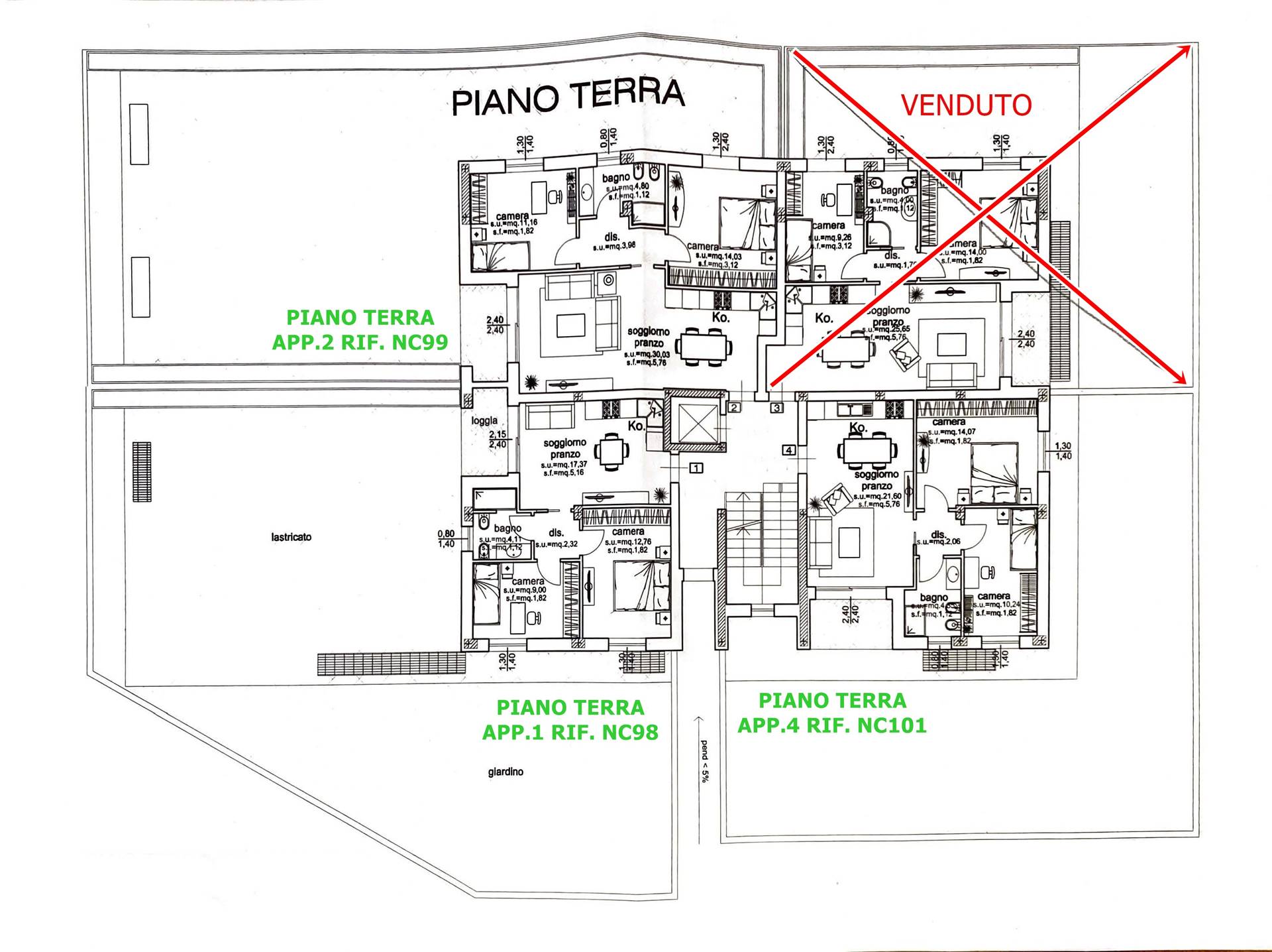 Appartamento in vendita a Vaiano, 3 locali, zona Località: CENTRO, prezzo € 248.000 | PortaleAgenzieImmobiliari.it