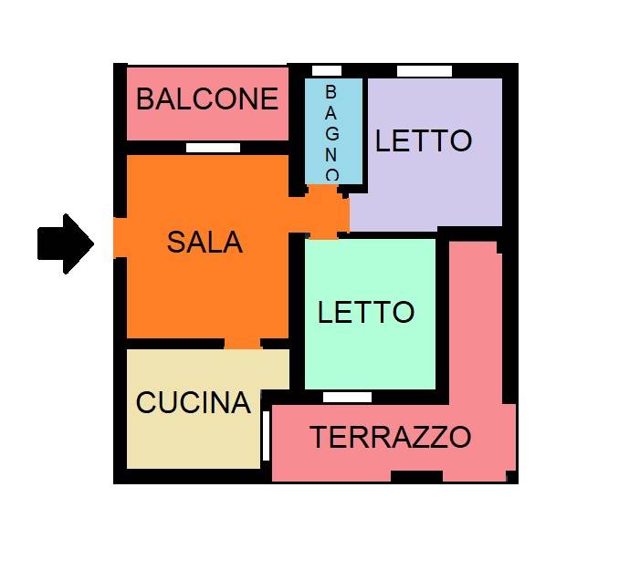 Appartamento in vendita a Rivergaro, 3 locali, zona e Dugliara, prezzo € 100.000 | PortaleAgenzieImmobiliari.it