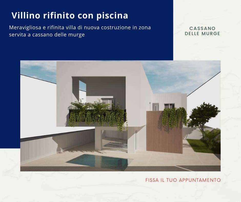 Villa in vendita a Cassano delle Murge, 4 locali, prezzo € 370.000 | PortaleAgenzieImmobiliari.it