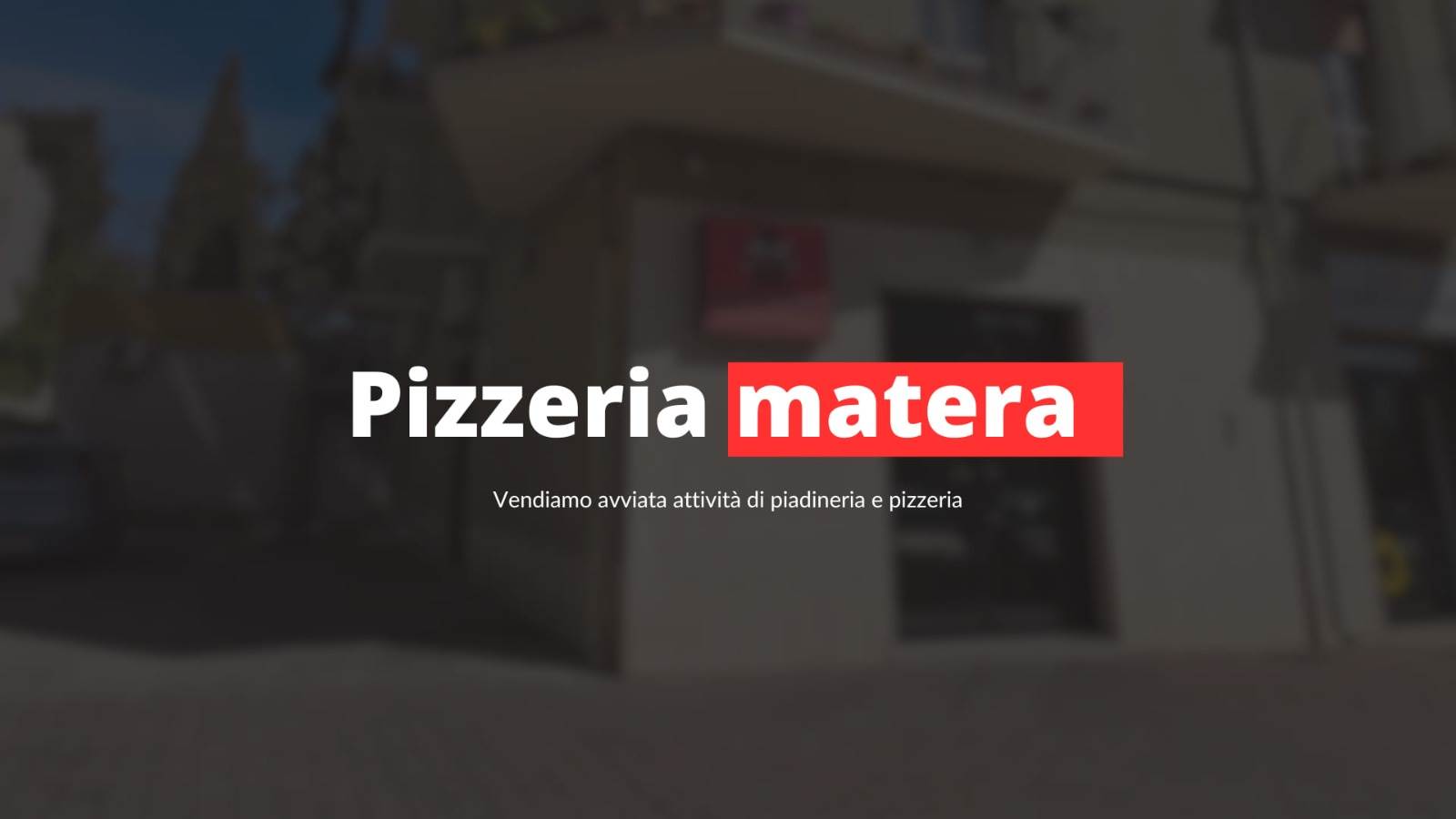 Attività / Licenza in vendita a Matera - Zona: Centro direzionale