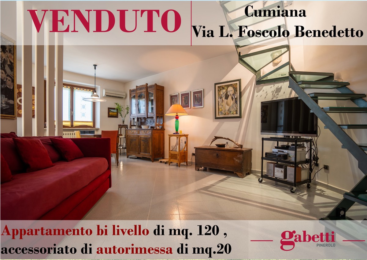 Appartamento in vendita a Cumiana, 5 locali, prezzo € 165.000 | PortaleAgenzieImmobiliari.it