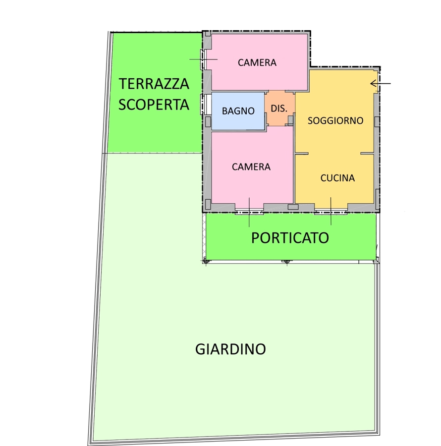 Appartamento in vendita a Carmagnola, 3 locali, prezzo € 205.000 | PortaleAgenzieImmobiliari.it