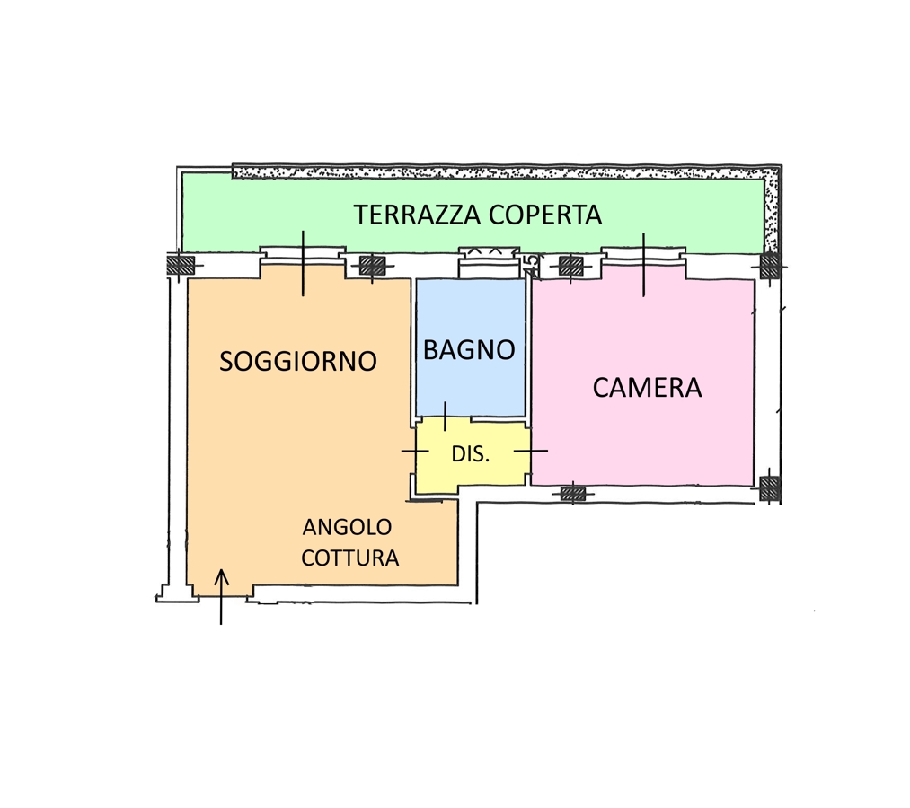 Appartamento in vendita a Carmagnola, 2 locali, prezzo € 138.000 | PortaleAgenzieImmobiliari.it