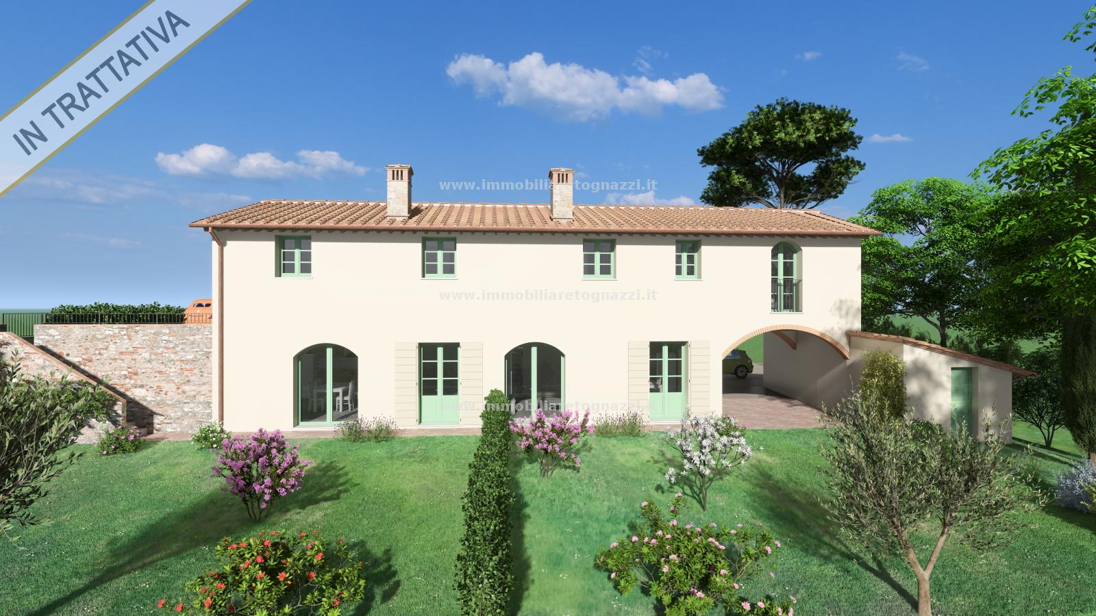 Villa a Schiera in vendita a Certaldo, 4 locali, prezzo € 350.000 | PortaleAgenzieImmobiliari.it
