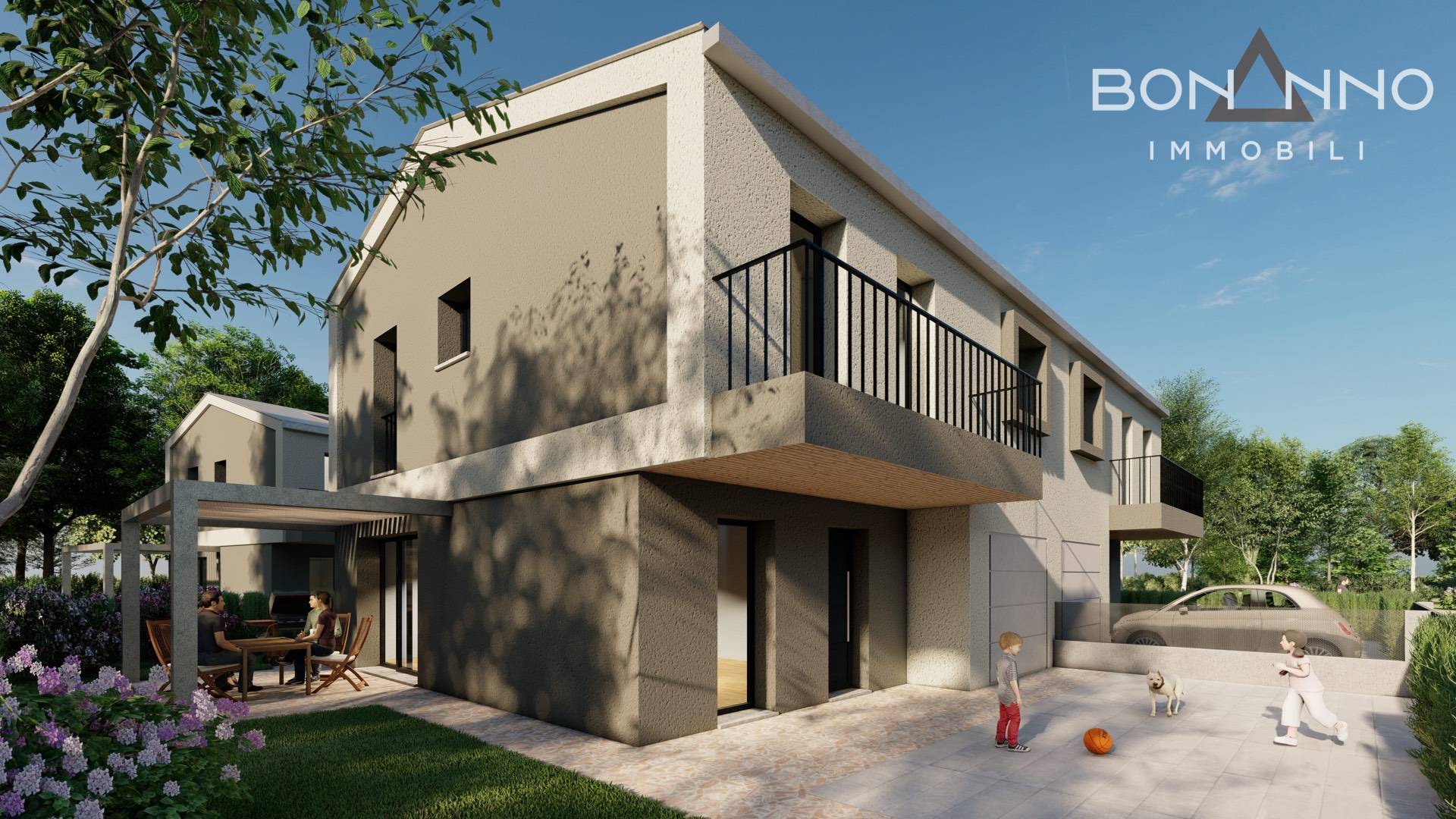 Villa Bifamiliare in vendita a Morgano, 4 locali, zona ere, prezzo € 320.000 | PortaleAgenzieImmobiliari.it