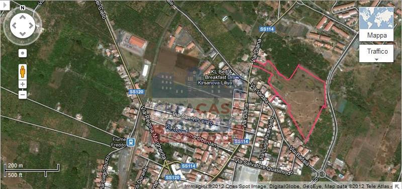Terreno Edificabile Residenziale in vendita a Fiumefreddo di Sicilia - Zona: Diana
