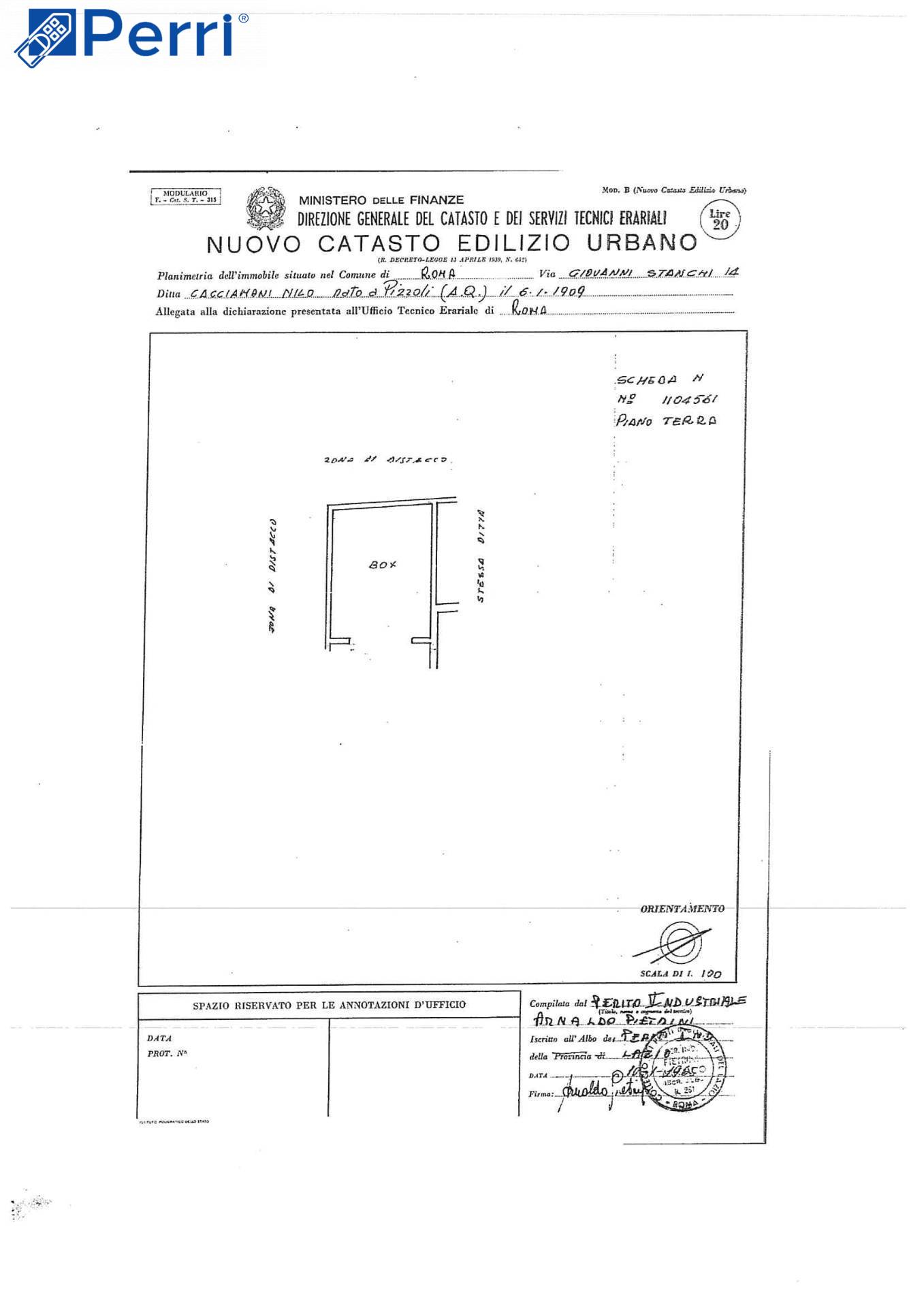 Box / Garage in vendita a Roma, 1 locali, zona Zona: 24 . Gianicolense - Colli Portuensi - Monteverde, prezzo € 47.000 | CambioCasa.it