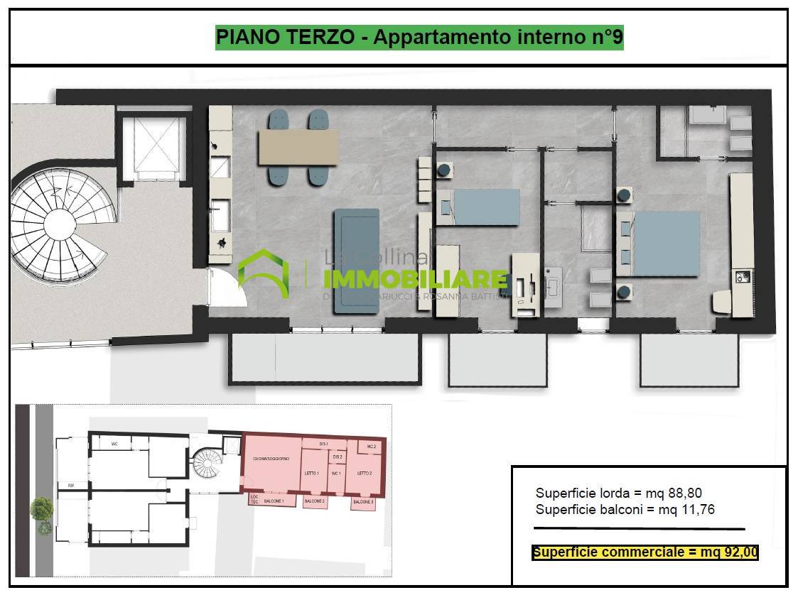 Appartamento in vendita a Cisterna di Latina, 3 locali, prezzo € 210.000 | PortaleAgenzieImmobiliari.it