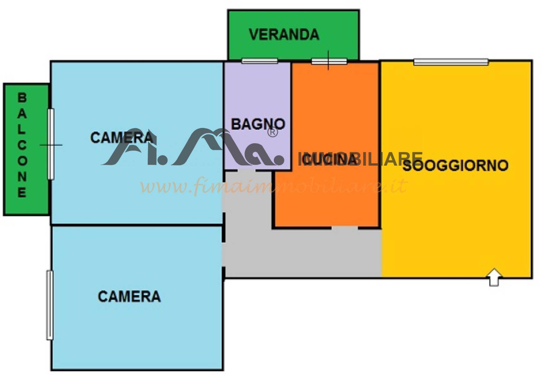 Appartamento in vendita a Savona, 4 locali, zona etta, prezzo € 139.000 | PortaleAgenzieImmobiliari.it
