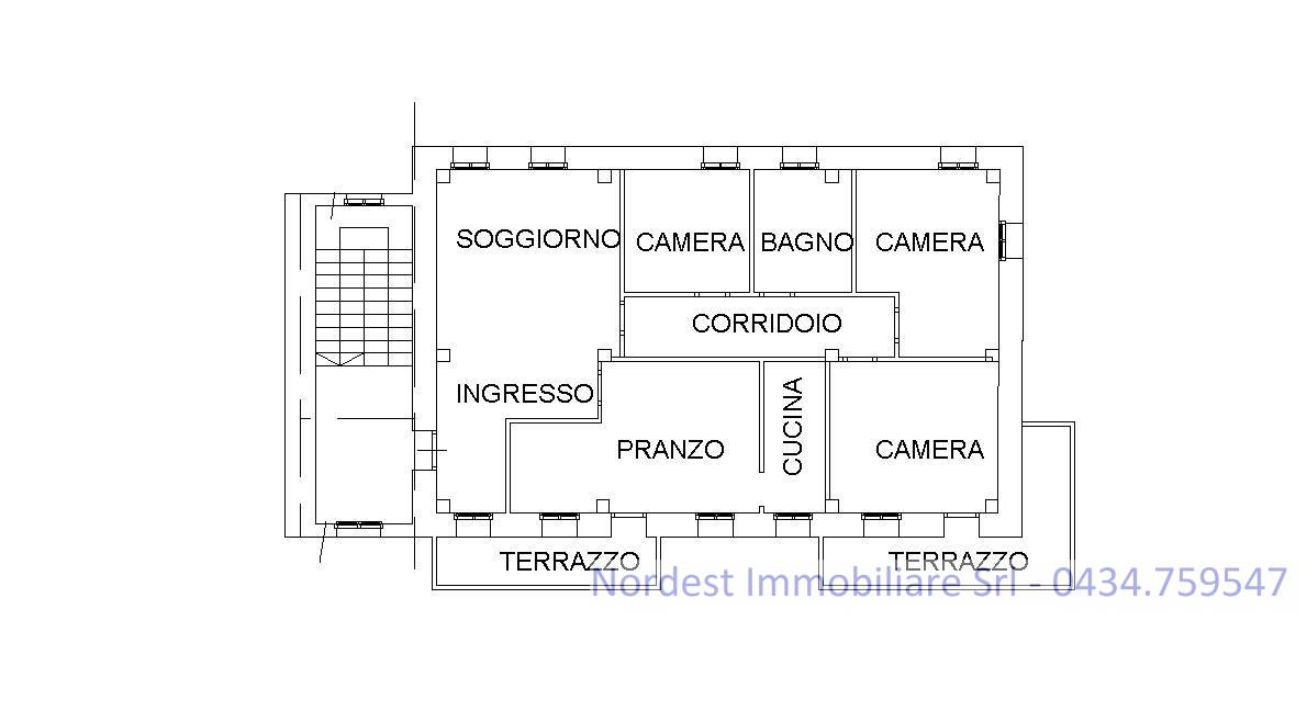 Appartamento in vendita a Codognè, 6 locali, prezzo € 65.000 | CambioCasa.it