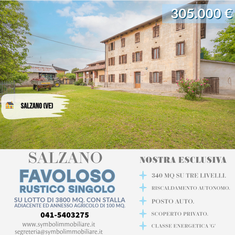 Rustico / Casale in vendita a Salzano, 10 locali, zona Località: Salzano, prezzo € 305.000 | PortaleAgenzieImmobiliari.it