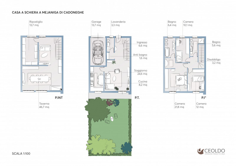 Villa a Schiera in vendita a Cadoneghe, 7 locali, zona niga, prezzo € 260.000 | PortaleAgenzieImmobiliari.it