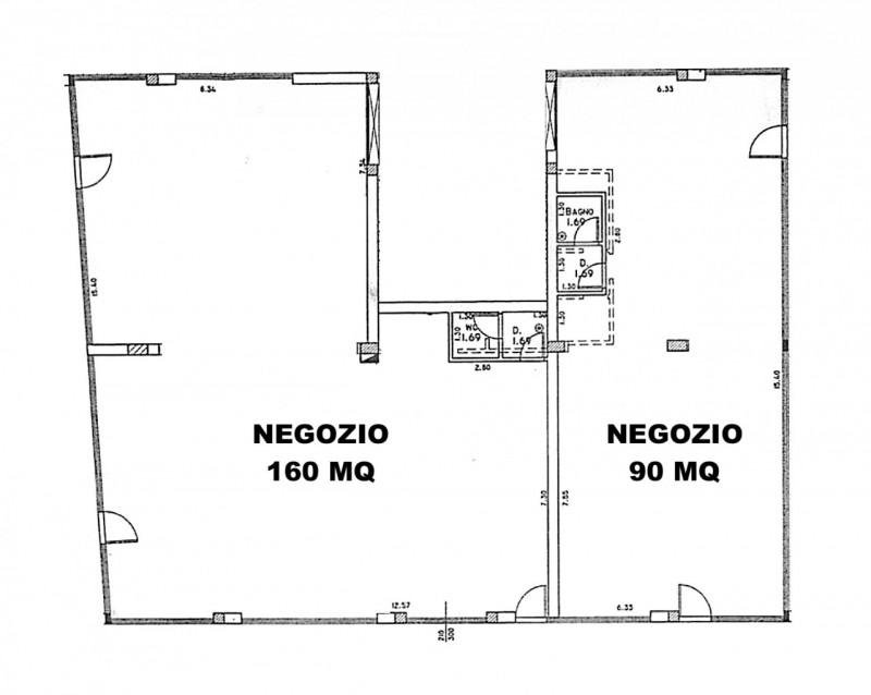 Negozio / Locale in affitto a Cesenatico, 4 locali, zona Località: Cesenatico, Trattative riservate | PortaleAgenzieImmobiliari.it