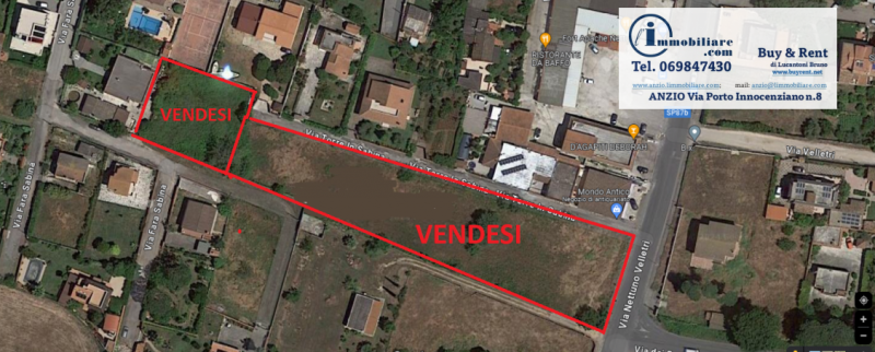 Terreno Edificabile Residenziale in vendita a Nettuno - Zona: Nettuno velletri