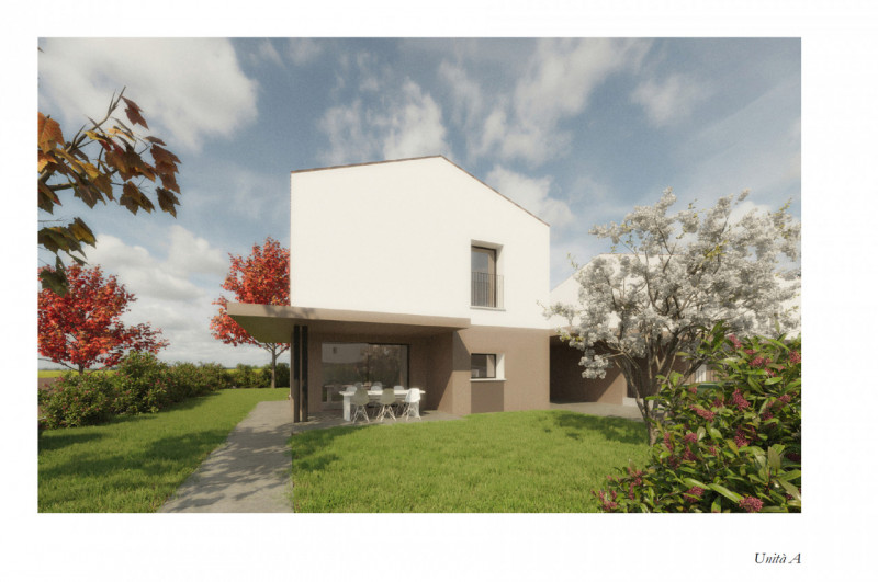 Villa Bifamiliare in vendita a Spresiano, 4 locali, zona dina, prezzo € 410.000 | PortaleAgenzieImmobiliari.it
