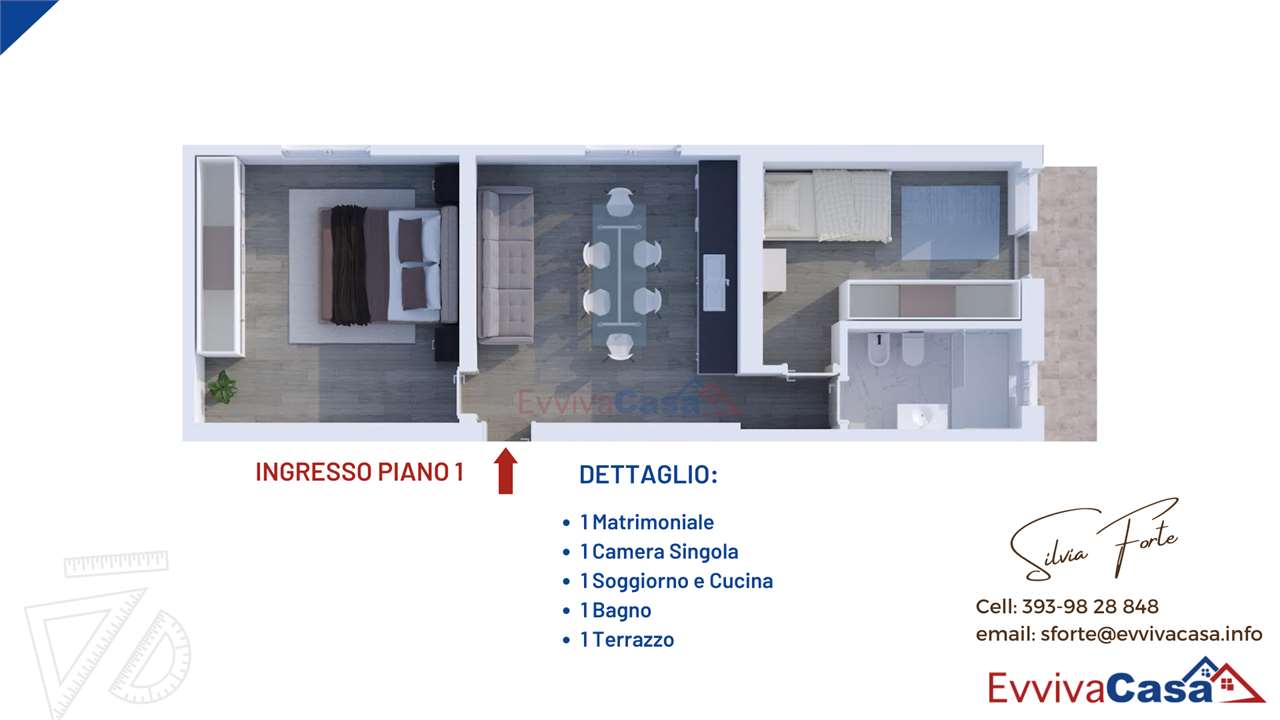 Appartamento in vendita a Senigallia, 3 locali, zona riola, prezzo € 80.000 | PortaleAgenzieImmobiliari.it