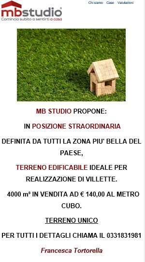 Terreno Edificabile Residenziale in vendita a Locate Varesino, 1 locali, prezzo € 560.000 | PortaleAgenzieImmobiliari.it