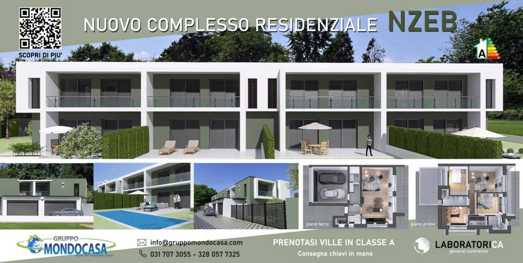 Villa a Schiera in vendita a Figino Serenza, 5 locali, prezzo € 420.000 | PortaleAgenzieImmobiliari.it