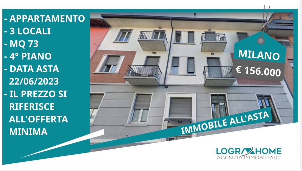 Appartamento in vendita a Milano, 3 locali, zona Affori, Bovisa, Niguarda, Testi, Dergano, Comasina, prezzo € 156.000 | PortaleAgenzieImmobiliari.it
